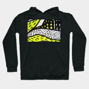 Abstract Fluoro 11 Hoodie